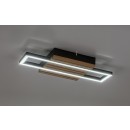 Rabalux 71455 LED prisadené stropné svietidlo Noxelle | 12W integrovaný LED zdroj | 670lm | 3000/4000/6000K | hnedá