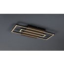 Rabalux 71456 LED prisadené stropné svietidlo Noxelle | 28W integrovaný LED zdroj | 1580lm | 3000/4000/6000K | hnedá