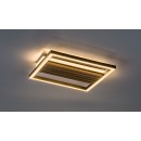 Rabalux 71457 LED prisadené stropné svietidlo Noxelle | 26W integrovaný LED zdroj | 1360lm | 3000/4000/6000K | hnedá