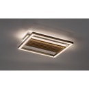 Rabalux 71457 LED prisadené stropné svietidlo Noxelle | 26W integrovaný LED zdroj | 1360lm | 3000/4000/6000K | hnedá