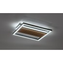 Rabalux 71457 LED prisadené stropné svietidlo Noxelle | 26W integrovaný LED zdroj | 1360lm | 3000/4000/6000K | hnedá