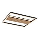 Rabalux 71458 LED prisadené stropné svietidlo Noxelle | 30W integrovaný LED zdroj | 1800lm | 3000/4000/6000K | hnedá