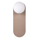 Rabalux 71459 nástenné svietidlo Glowbells G9 | béžová