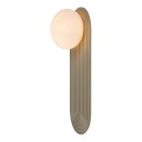Rabalux 71459 nástenné svietidlo Glowbells G9 | béžová