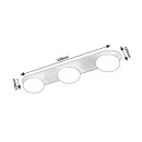 Rabalux 71460 prisadené stropné svietidlo Glowbells G9 | béžová