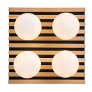 Rabalux 71462 prisadené stropné svietidlo Glowbells G9 | hnedá
