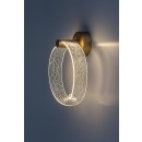 Rabalux 71463 LED nástenné svietidlo Olyssia | 6W integrovaný LED zdroj | 225lm | 3000K | zlatá