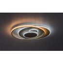 Rabalux 71465 LED prisadené stropné svietidlo Brantiel | 57W integrovaný LED zdroj | 3300lm | 3000-6000K | diaľkové ovládanie | stmievač | béžová