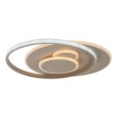 Rabalux 71465 LED prisadené stropné svietidlo Brantiel | 57W integrovaný LED zdroj | 3300lm | 3000-6000K | diaľkové ovládanie | stmievač | béžová