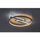 Rabalux 71468 LED prisadené stropné svietidlo Brantiel | 55W integrovaný LED zdroj | 4000lm | 3000-6000K | diaľkové ovládanie | stmievač | béžová
