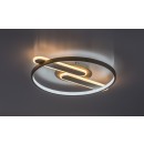 Rabalux 71468 LED prisadené stropné svietidlo Brantiel | 55W integrovaný LED zdroj | 4000lm | 3000-6000K | diaľkové ovládanie | stmievač | béžová
