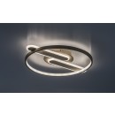 Rabalux 71468 LED prisadené stropné svietidlo Brantiel | 55W integrovaný LED zdroj | 4000lm | 3000-6000K | diaľkové ovládanie | stmievač | béžová
