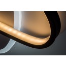Rabalux 71469 LED prisadené stropné svietidlo Brantiel | 57W integrovaný LED zdroj | 3250lm | 3000-6000K | diaľkové ovládanie | stmievač | čierna