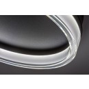 Rabalux 71478 LED prisadené stropné svietidlo Seraphiel | 18W integrovaný LED zdroj | 1110lm | 3000-6500K | diaľkové ovládanie | stmievač | čierna