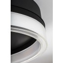 Rabalux 71478 LED prisadené stropné svietidlo Seraphiel | 18W integrovaný LED zdroj | 1110lm | 3000-6500K | diaľkové ovládanie | stmievač | čierna