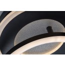 Rabalux 71485 LED prisadené stropné svietidlo Lureo | 24W integrovaný LED zdroj | 1580lm | 3000-6500K | diaľkové ovládanie | stmievač | čierna
