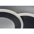 Rabalux 71486 LED prisadené stropné svietidlo Lureo | 24W integrovaný LED zdroj | 1510lm | 3000-6500K | diaľkové ovládanie | stmievač | čierna
