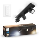 Philips Hue  8720169320413 LED bodové stropné svietidlo Runner  | 3x4,2W GU10 | 3x400lm | 2200-6500K
