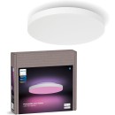 Philips Hue 8720169277618 LED prisadené stropné svietidlo Datura S Round | 48W integrovaný LED zdroj | 2000-6500+RGBK