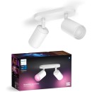 Philips HUE  8720169319455 LED bodové stropné svietidlo Fugato  | 2x4,2W GU10 | 2000-6500K+RGBK