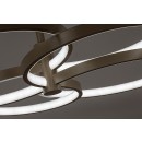 Rabalux 72401 LED závesné stropné svietidlo Isidora | 70W integrovaný LED zdroj | 5600lm | 3000-6500K | diaľkové ovládanie | stmievač | na lanku | béžová