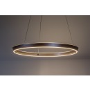 Rabalux 72402 LED závesné stropné svietidlo Nevira | 36W integrovaný LED zdroj | 2520lm | 3000-6500K | diaľkové ovládanie | stmievač | na lanku | hnedá