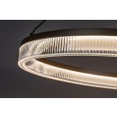 Rabalux 72471 LED závesné stropné svietidlo Rivona | 24W integrovaný LED zdroj | 1700lm | 3000-6500K | diaľkové ovládanie | stmievač | na lanku | zlatá
