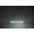 Rabalux 72478 LED závesné stropné svietidlo Seraphiel | 24W integrovaný LED zdroj | 1610lm | 3000-6500K | diaľkové ovládanie | stmievač | na lanku | čierna