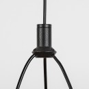 Rabalux 72478 LED závesné stropné svietidlo Seraphiel | 24W integrovaný LED zdroj | 1610lm | 3000-6500K | diaľkové ovládanie | stmievač | na lanku | čierna