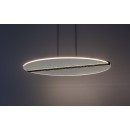 Rabalux 72483 LED závesné stropné svietidlo Norael | 24W integrovaný LED zdroj | 1570lm | 3000K | čierna