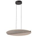 Rabalux 72483 LED závesné stropné svietidlo Norael | 24W integrovaný LED zdroj | 1570lm | 3000K | čierna