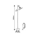 Rabalux 98073046 stojacia lampa Maximilian  GU10