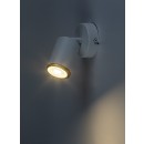 Rabalux 73104 bodové nástenné svietidlo Nolie GU10 | biela