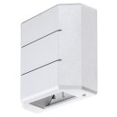 Rabalux 7320 LED vonkajšie nástenné svietidlo Lippa 1x6W | 150lm | 3000K | IP54 - biela