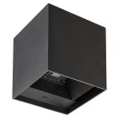 Rabalux 7396 vonkajšie nástenné svietidlo Solin 1x42W | G9 | IP54 - čierna