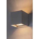 Rabalux 7397 vonkajšie nástenné svietidlo Solin 1x42W | G9 | IP54 - biela