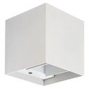 Rabalux 7397 vonkajšie nástenné svietidlo Solin 1x42W | G9 | IP54 - biela