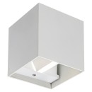 Rabalux 7397 vonkajšie nástenné svietidlo Solin 1x42W | G9 | IP54 - biela