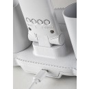 Rabalux 74030 LED stolná lampička Novilo | 7W integrovaný LED zdroj | 420lm | 3000/4000/6000K | vypínač | biela