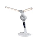 Rabalux 74030 LED stolná lampička Novilo | 7W integrovaný LED zdroj | 420lm | 3000/4000/6000K | vypínač | biela