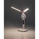 Rabalux 74030 LED stolná lampička Novilo | 7W integrovaný LED zdroj | 420lm | 3000/4000/6000K | vypínač | biela