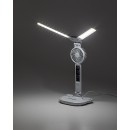 Rabalux 74030 LED stolná lampička Novilo | 7W integrovaný LED zdroj | 420lm | 3000/4000/6000K | vypínač | biela