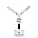 Rabalux 74030 LED stolná lampička Novilo | 7W integrovaný LED zdroj | 420lm | 3000/4000/6000K | vypínač | biela