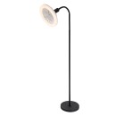 Rabalux 74031 stojacia lampa Venturo | 16W E27 | 1600lm | 3000-6500K | vypínač | čierna