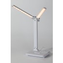 Rabalux 74032 LED stolná lampička Elumo | 5W integrovaný LED zdroj | 300lm | 3000/4000/6000K | vypínač | stmievač | biela