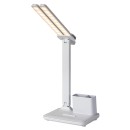Rabalux 74032 LED stolná lampička Elumo | 5W integrovaný LED zdroj | 300lm | 3000/4000/6000K | vypínač | stmievač | biela