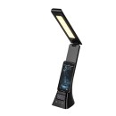 Rabalux 74036 LED stolná lampička Serilo | 6W integrovaný LED zdroj | 360lm | 3000/4000/6000K | vypínač | stmievač | čierna