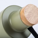 Rabalux 74099 stolná lampička Pastro E27 | vypínač | zelená