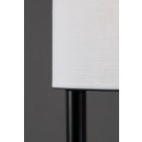 Rabalux 74106 stojacia lampa Bronn E27 | vypínač | čierna