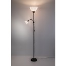 Rabalux 74109 stojacia lampa ActionPro E14 | vypínač | čierna